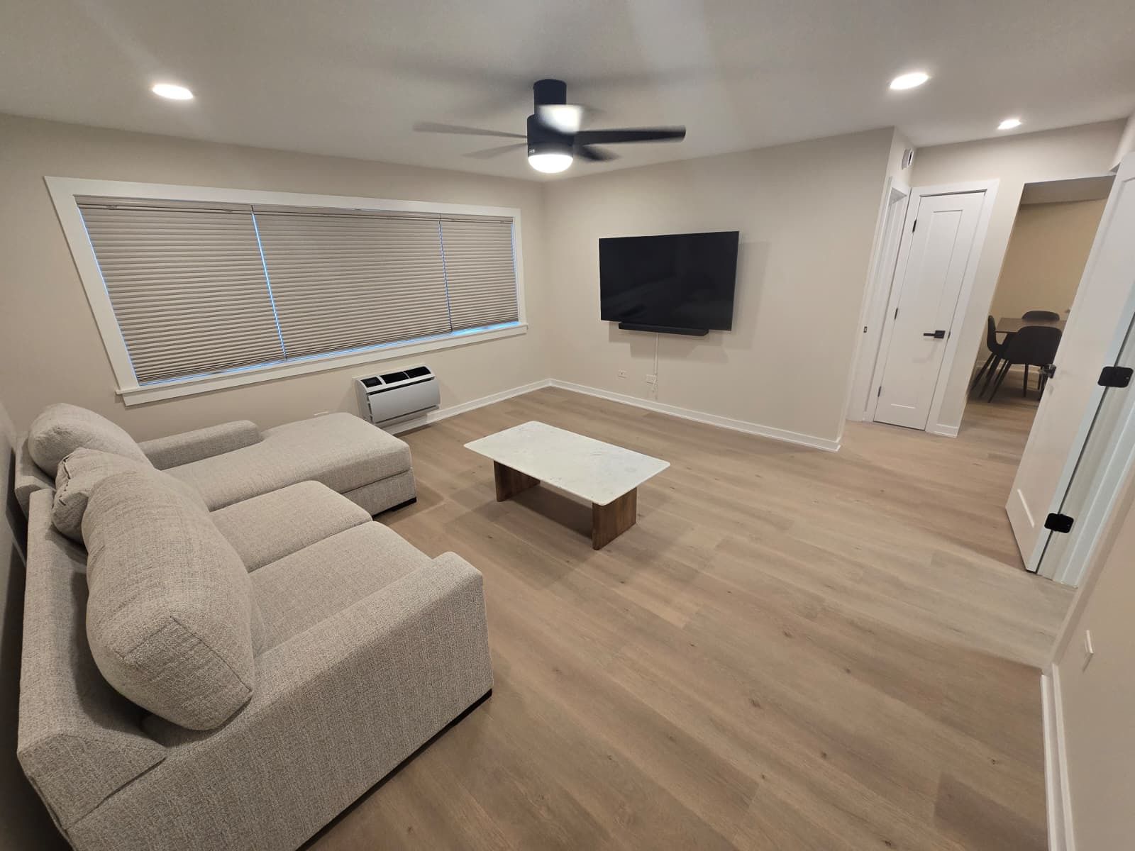 After drywall and painting project
